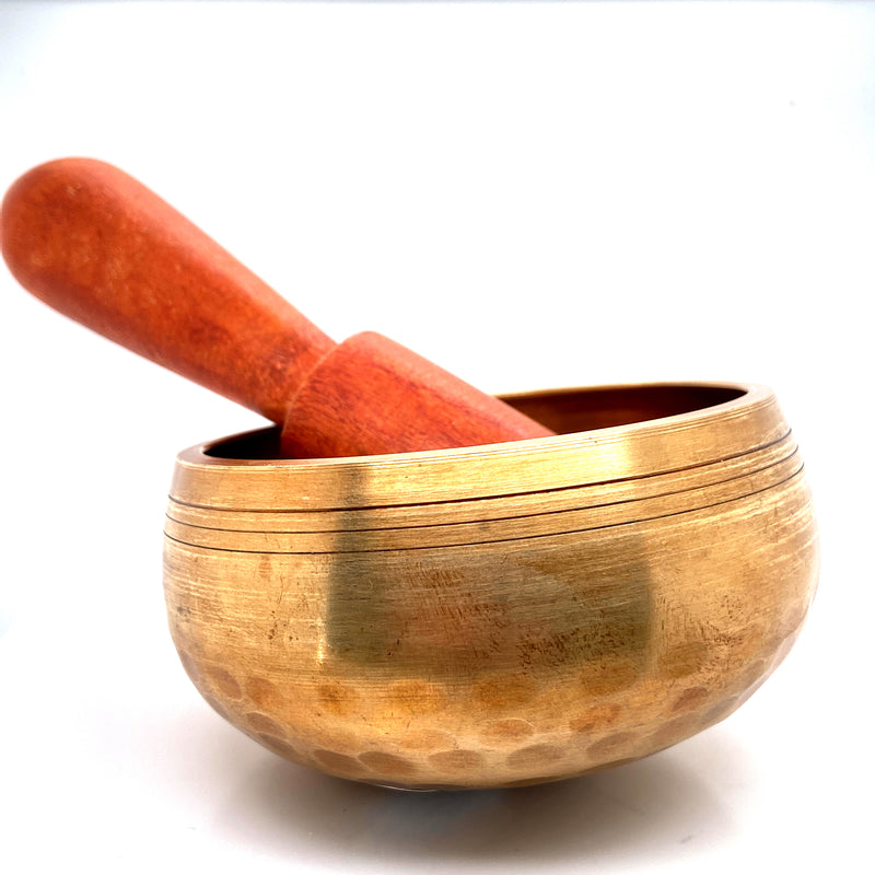 Tibetan Singing Bowl with Wooden Striker